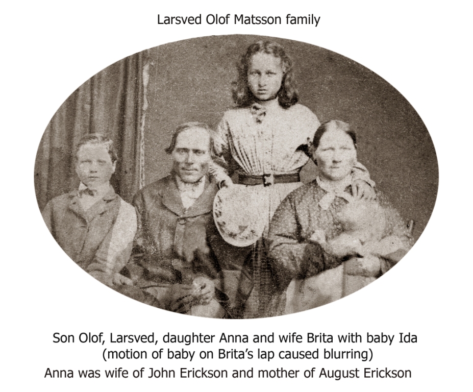 Larsved Olof Mattson family